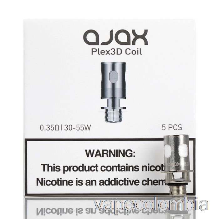 Kit Completo De Vapeo Bobinas De Repuesto Innokin Ajax Plex3d Bobinas De 0.35ohm Ajax Plex3d